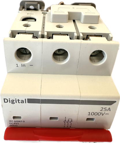 Seccionador DC 25A 1000V
