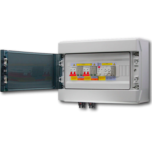 ARMARIO PROTECCIONES   DC+AC  10 KW  Monofásico 1000/600Vdc. 2 MPPT.