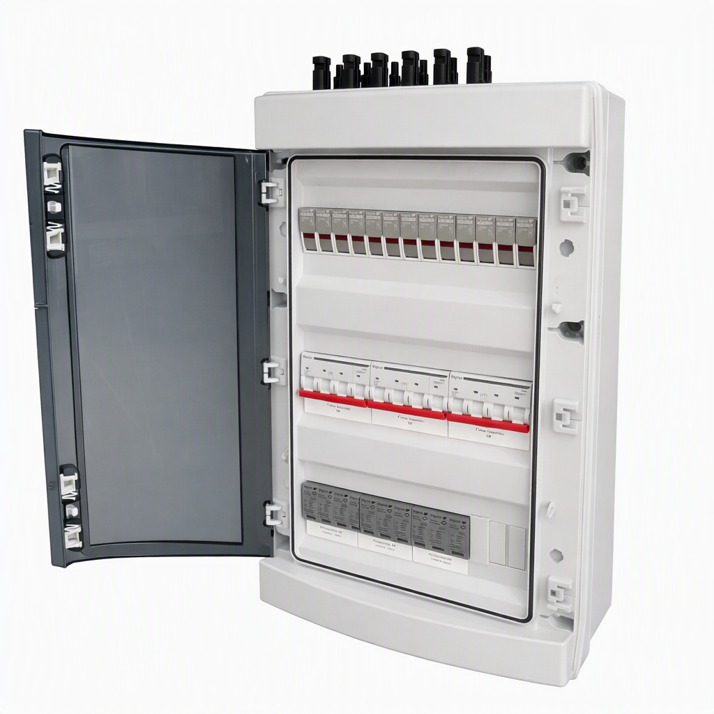 CUADRO PROTECCION DC    4 MPPT     20-130 kW 16Fusibles